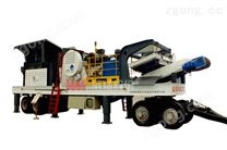 輪胎式移動(dòng)破碎篩分站2